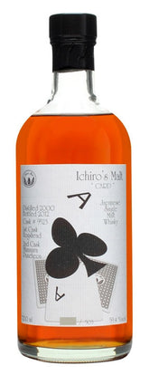 HANYU 2000  Ace Of Clubs Mizunara Cask Japanese Whisky 700ml / 59.4%